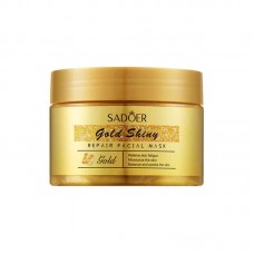 Маска для обличчя із золотом для зволоження та вирівнювання тону SADOER Gold Shiny Repair Facial Mask (120г) SD79720 Маска для обличчя із золотом для зволоження та вирівнювання тону SADOER Gold Shiny Repair Facial Mask (120г) SD79720