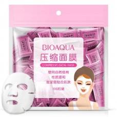 Тканевые маски прессованные BIOAQUA Compressed Facial Mask 100шт BQY8135 Тканевые маски прессованные BIOAQUA Compressed Facial Mask 100шт BQY8135