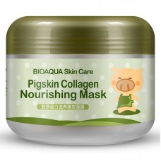 Маска коллагеновая BIOAQUA Pigskin Collagen Nourishing Mask 100г BQY0504