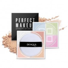 Палетка для коррекции лица BIOAQUA Perfect MakeUp Water Beautiful Light Loose Powder #02 12г BQY8160