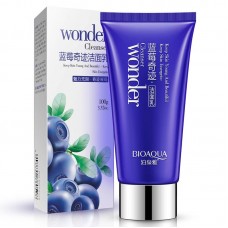 Очищающее молочко для умывания с экстрактом черники анти акне BIOAQUA Blueberry Cleanser 100мл BQY0627