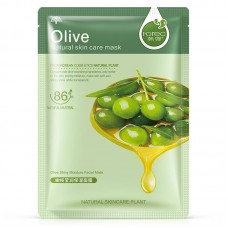Маска-салфетка для лица с оливой питательная ROREC Olive 30г HC4006