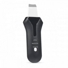 Прибор для ультразвуковой чистки лица Skin Scrubber ультразвуковой пилинг, микромассаж и фонофорез (Ультразвуковой скрабер для лица) черный