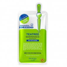 Маска-салфетка для лица от высыпаний BIOAQUA Teatree Maintenance Repair Mask 30г BQY9346