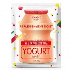 Маска-салфетка увлажняющая и питательная ROREC Replenishment Moist Yogurt Mask 30г HC5785